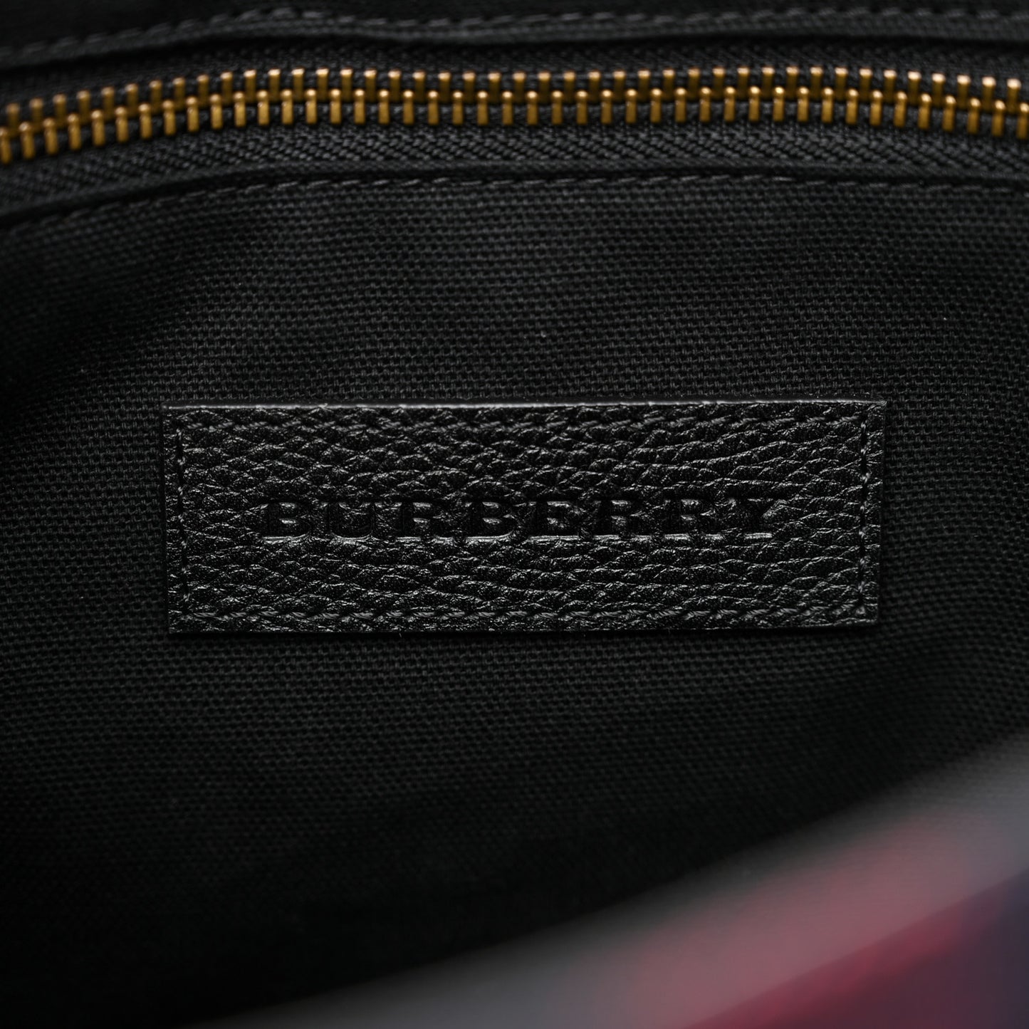 Canvas Mega Check Large Baildon Messenger Bag Navy