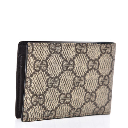 Gucci GG Plus Monogram Bi-Fold Wallet Dark Brown 3 of 7