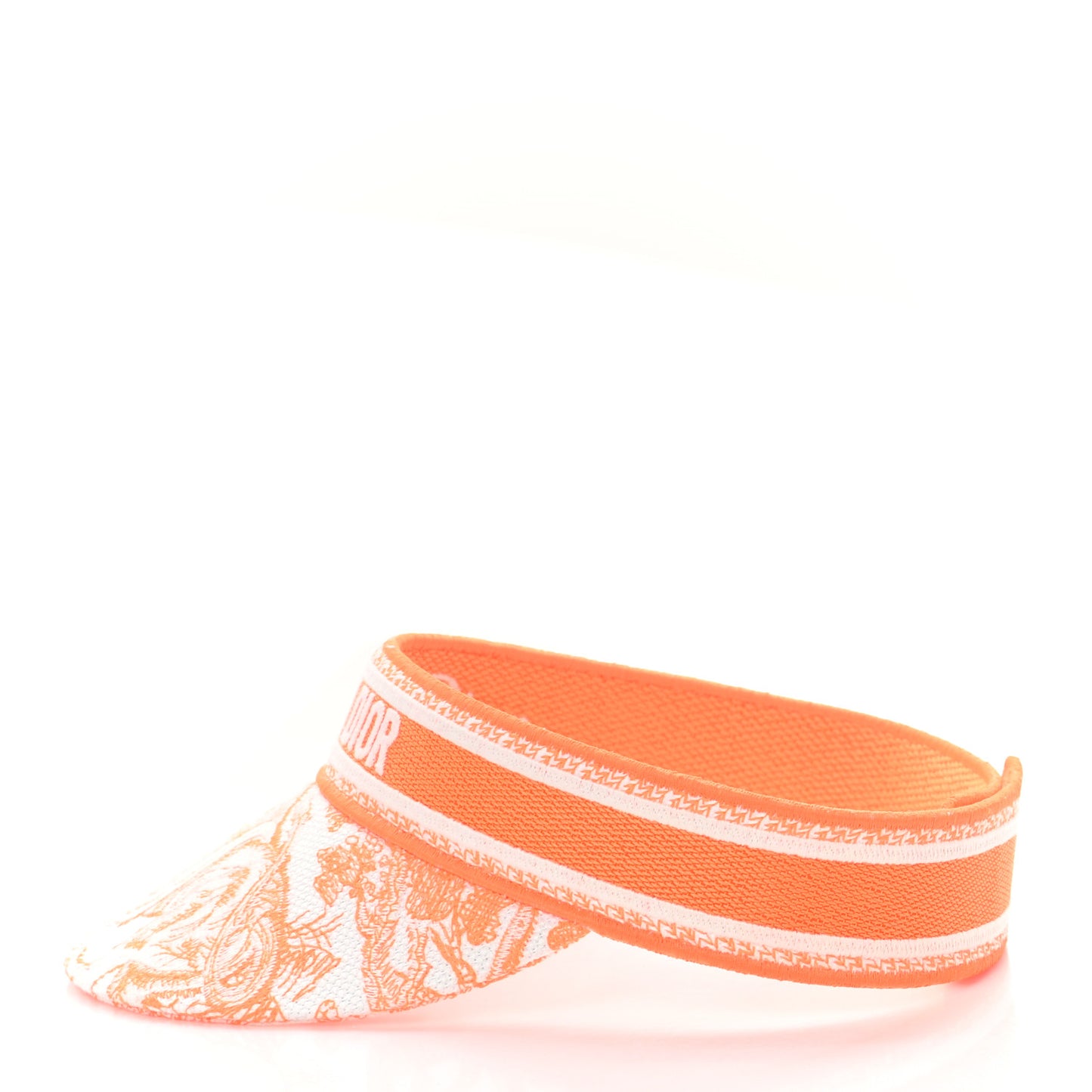 Toile De Jouy Reverse Visor Orange