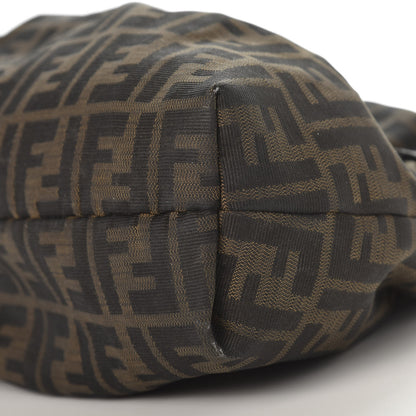 Fendi Zucca Cuoio Lucido Chef Hobo Tobacco Moro 9 of 10