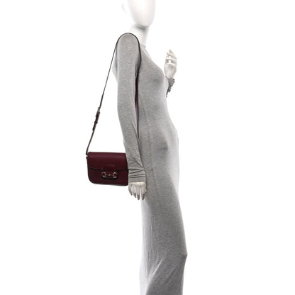 Gucci Arabella Calfskin Horsebit 1955 Shoulder Bag Rosso Ancora 2 of 12