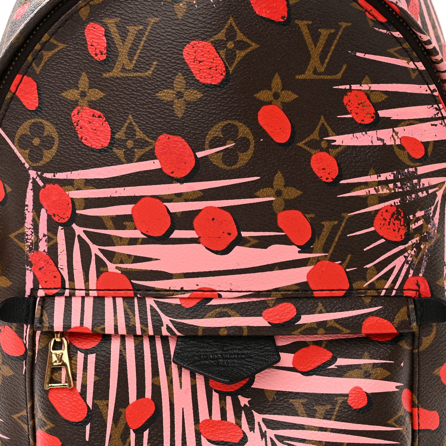 Louis Vuitton Monogram Jungle Dots Palm Springs Backpack PM Sugar Pink Poppy 8 of 10