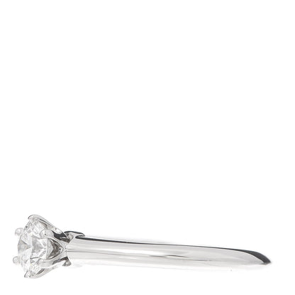 Tiffany Platinum Diamond .31ct Solitaire Engagement Ring 49 5 3 of 5