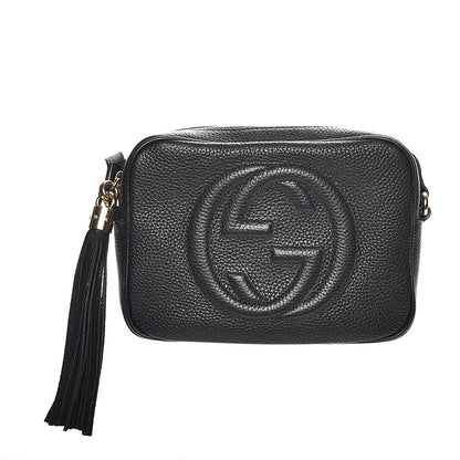 Gucci Pebbled Calfskin Small Soho Disco Bag Black 1 of 7