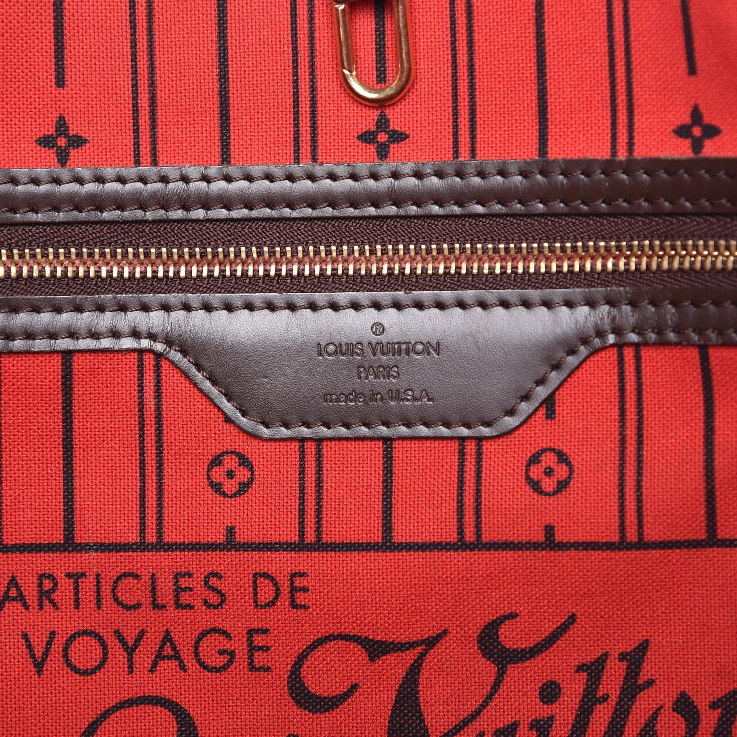 Louis Vuitton Damier Ebene Neverfull GM 6 of 14