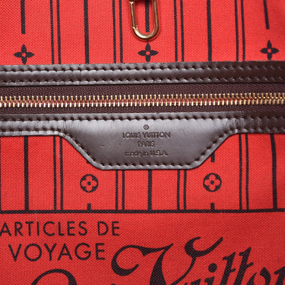 Louis Vuitton Damier Ebene Neverfull GM 6 of 14