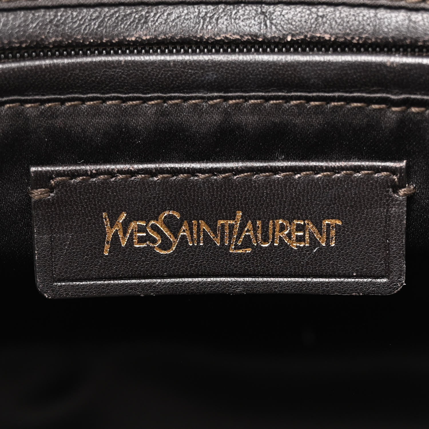 Saint Laurent Calfskin Oversized Muse Beige 6 of 18