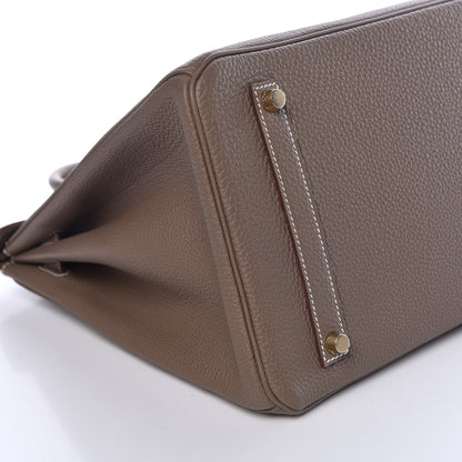 Hermes Togo Birkin 35 Etoupe 36 of 39