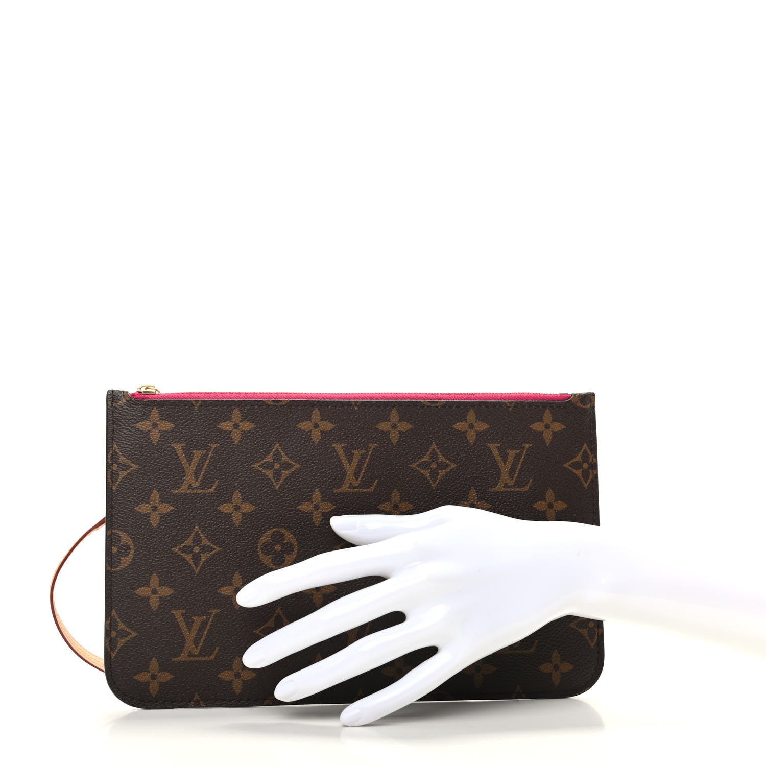 Louis Vuitton Monogram Neverfull MM GM Pochette Pivoine 2 of 6