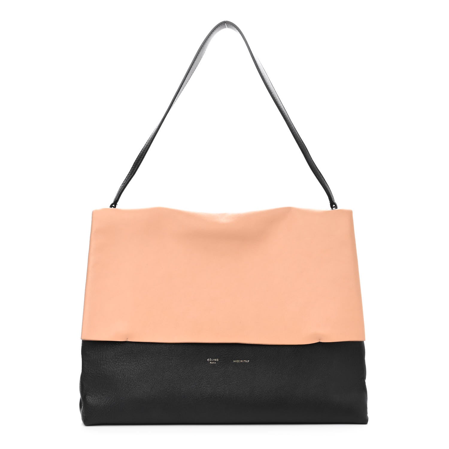 Celine Smooth Calfskin Tri-Color All Soft Shoulder Bag Tan 1 of 9