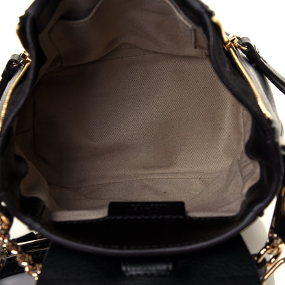 Chloe Suede Calfskin Mini Faye Backpack Black 4 of 9