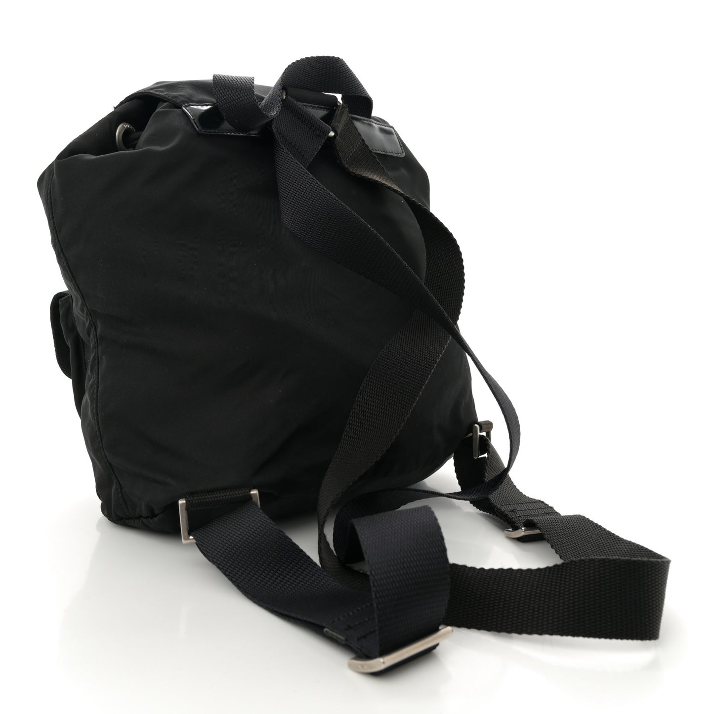 Tessuto Nylon Vela Small Backpack Black