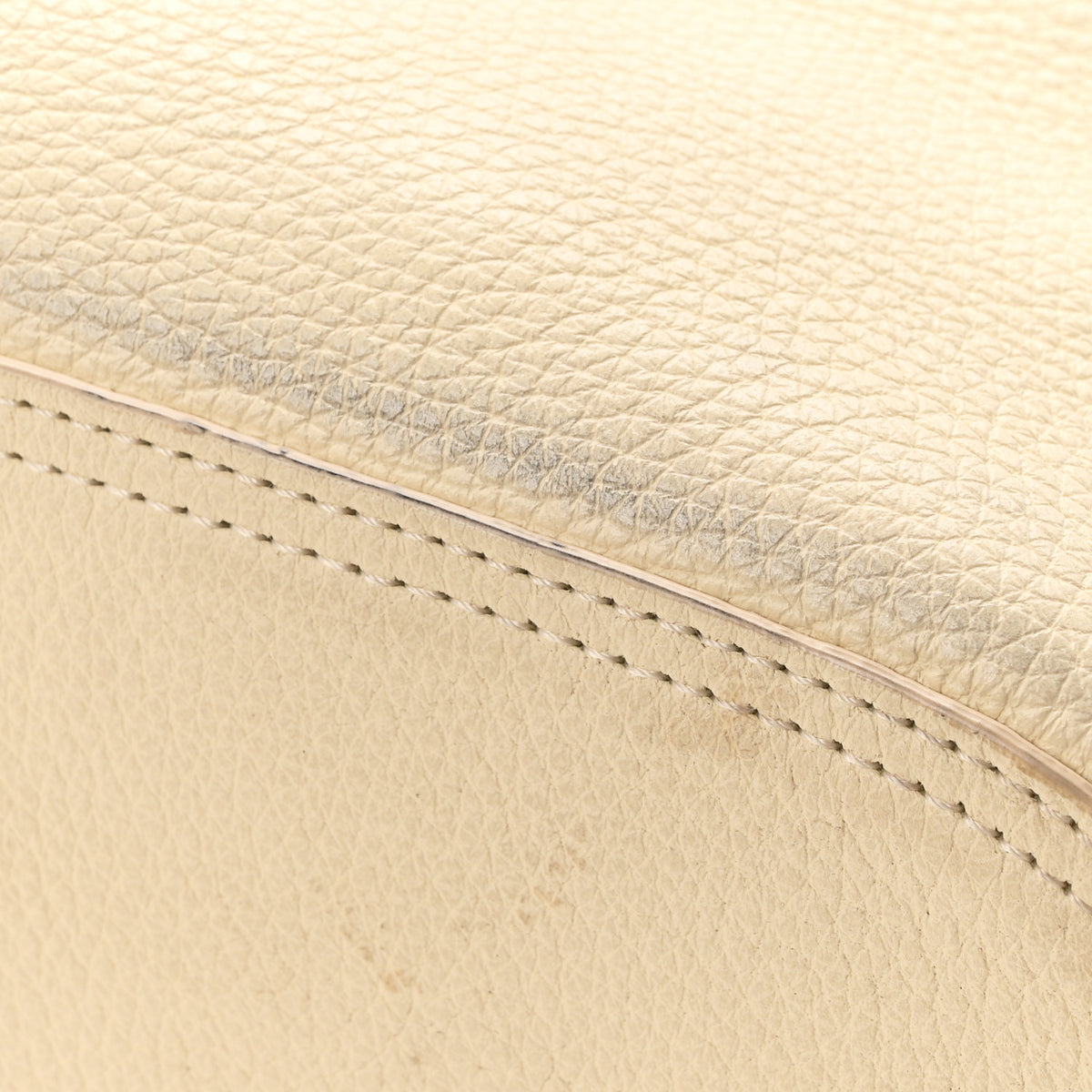 Grained Calfskin Bindle Three Bag Ivory