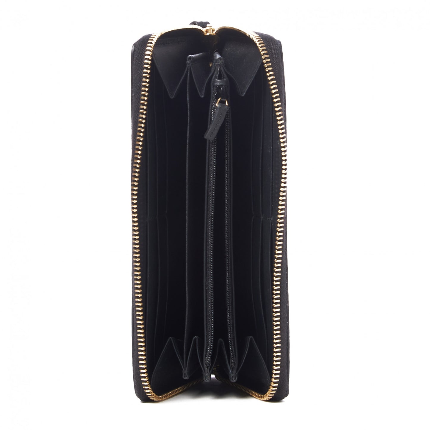 GG Supreme Monogram Bees Zip Around Wallet