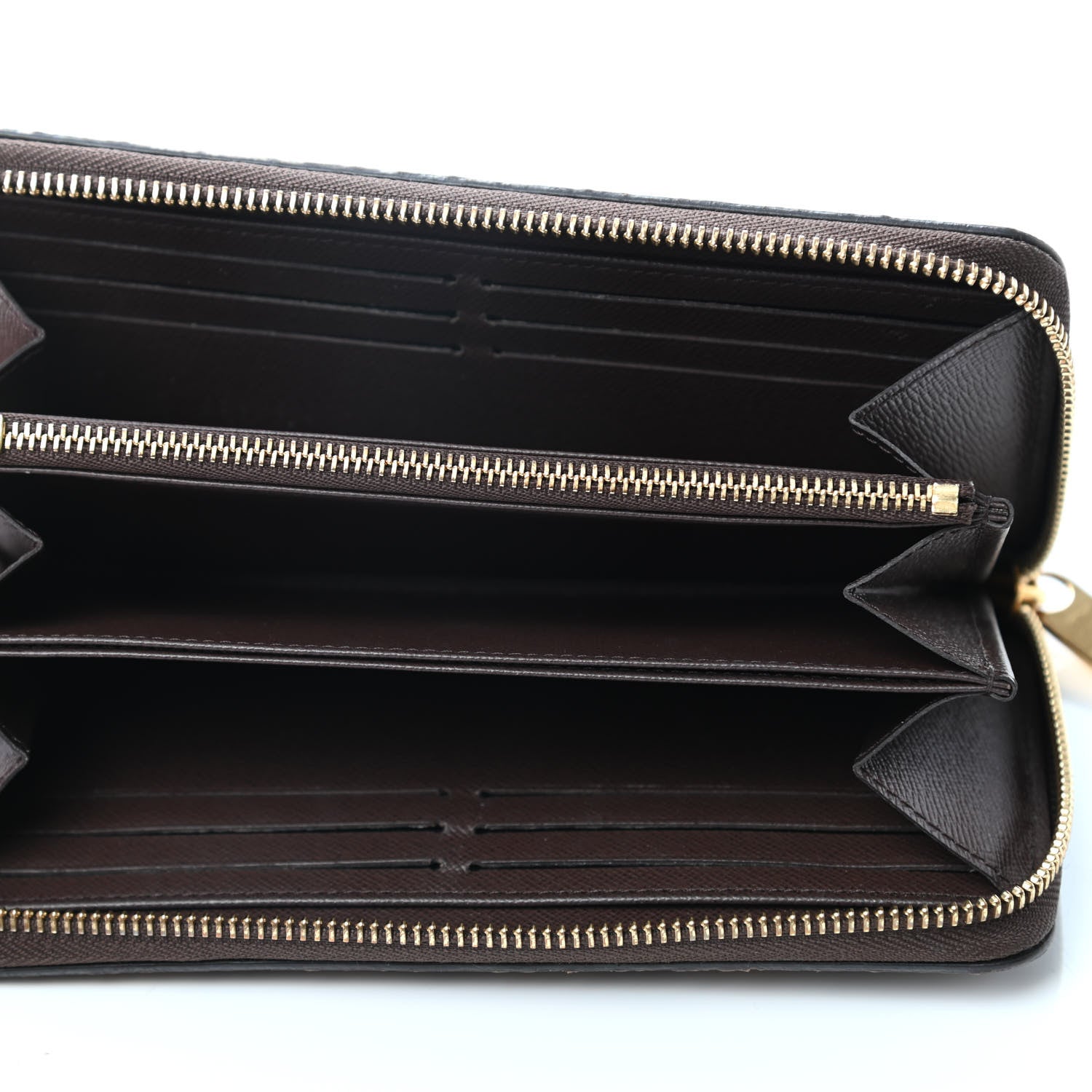 Louis Vuitton Damier Ebene Zippy Wallet 4 of 5
