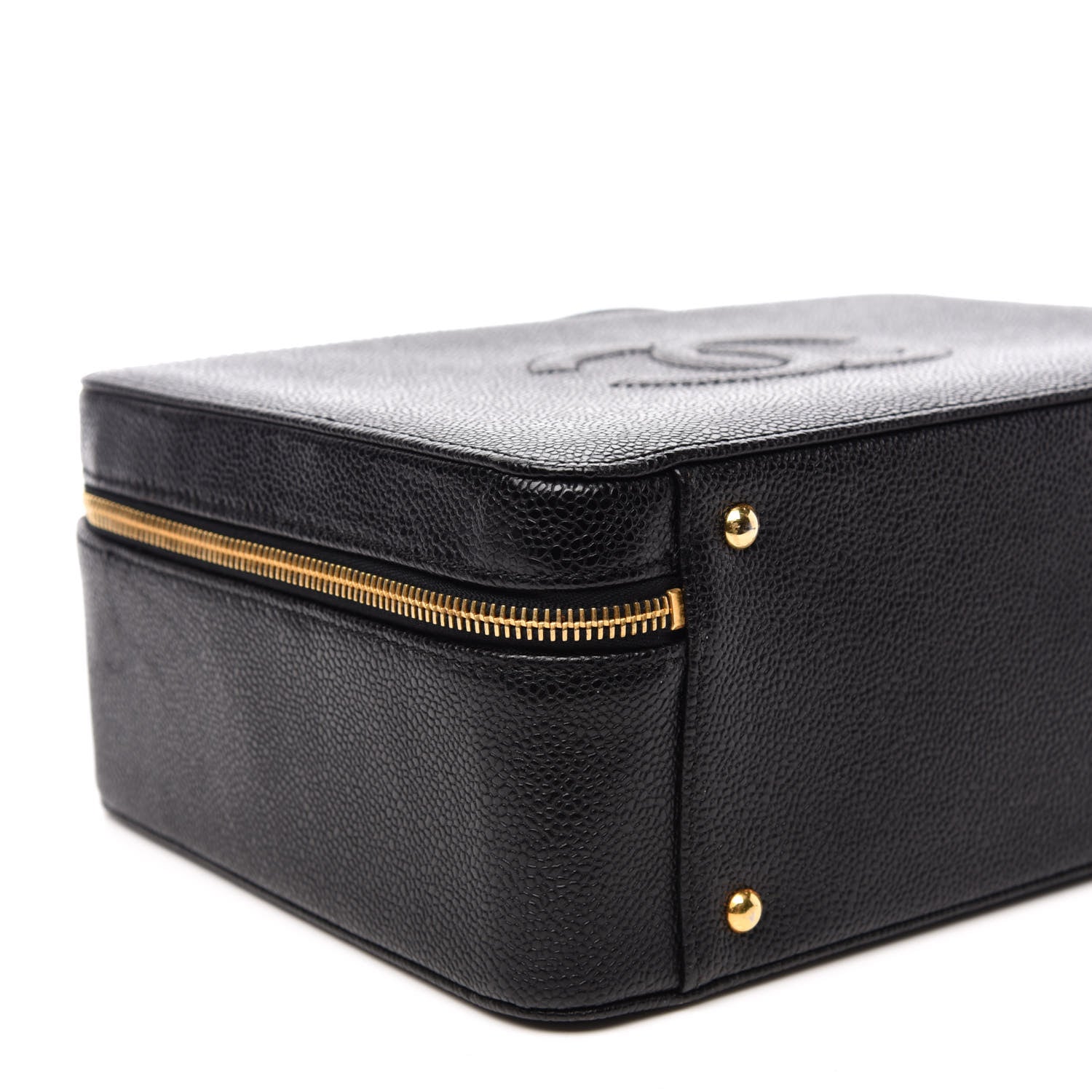 Chanel Caviar CC Vanity Case Black 8 of 10
