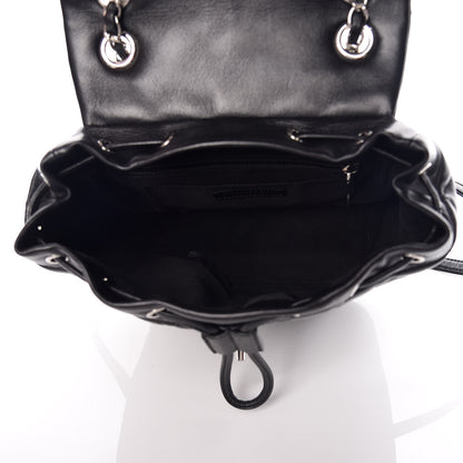 Chanel Lambskin Quilted Small Urban Spirit Backpack Black 6 of 10