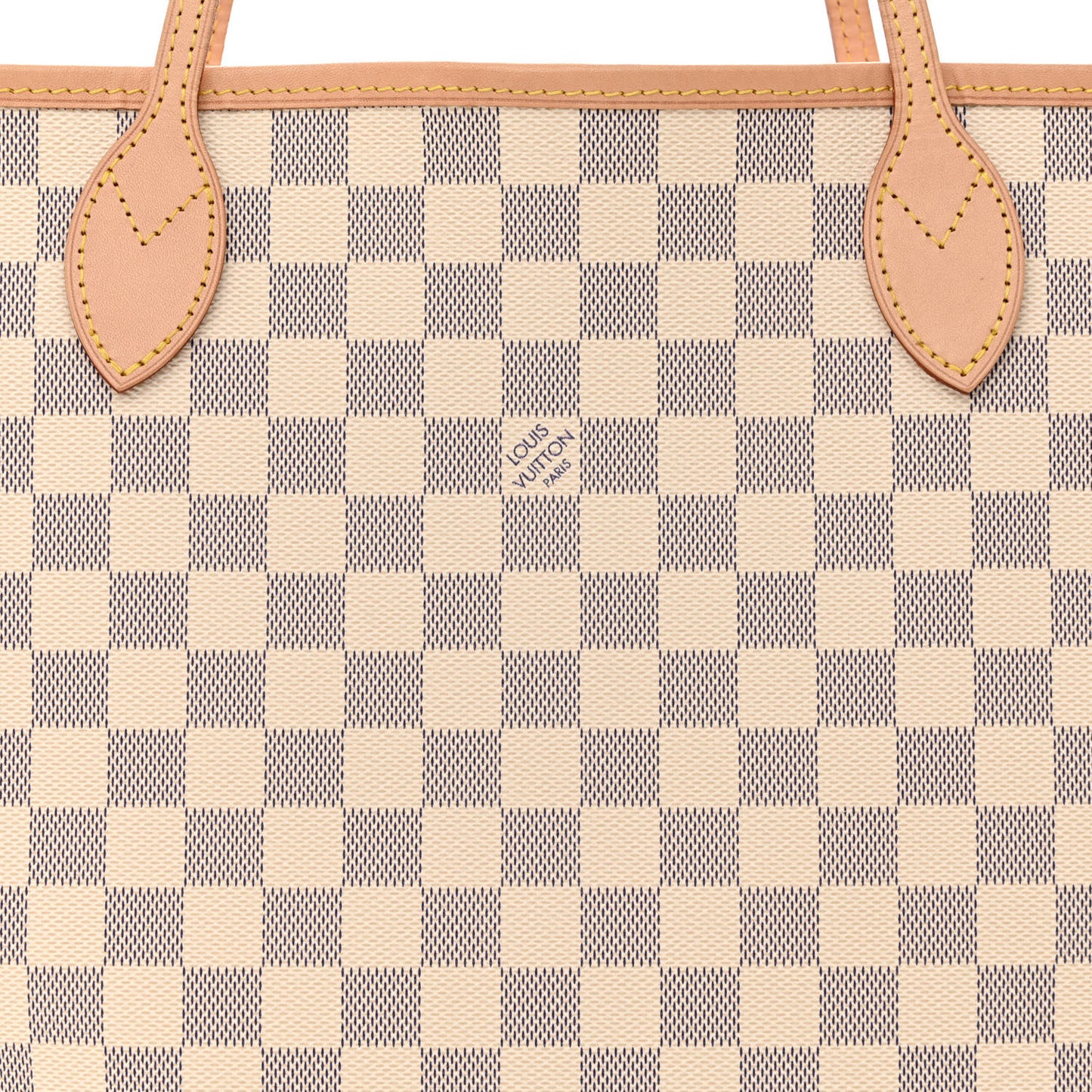 Damier Azur Neo Neverfull MM Rose Ballerine