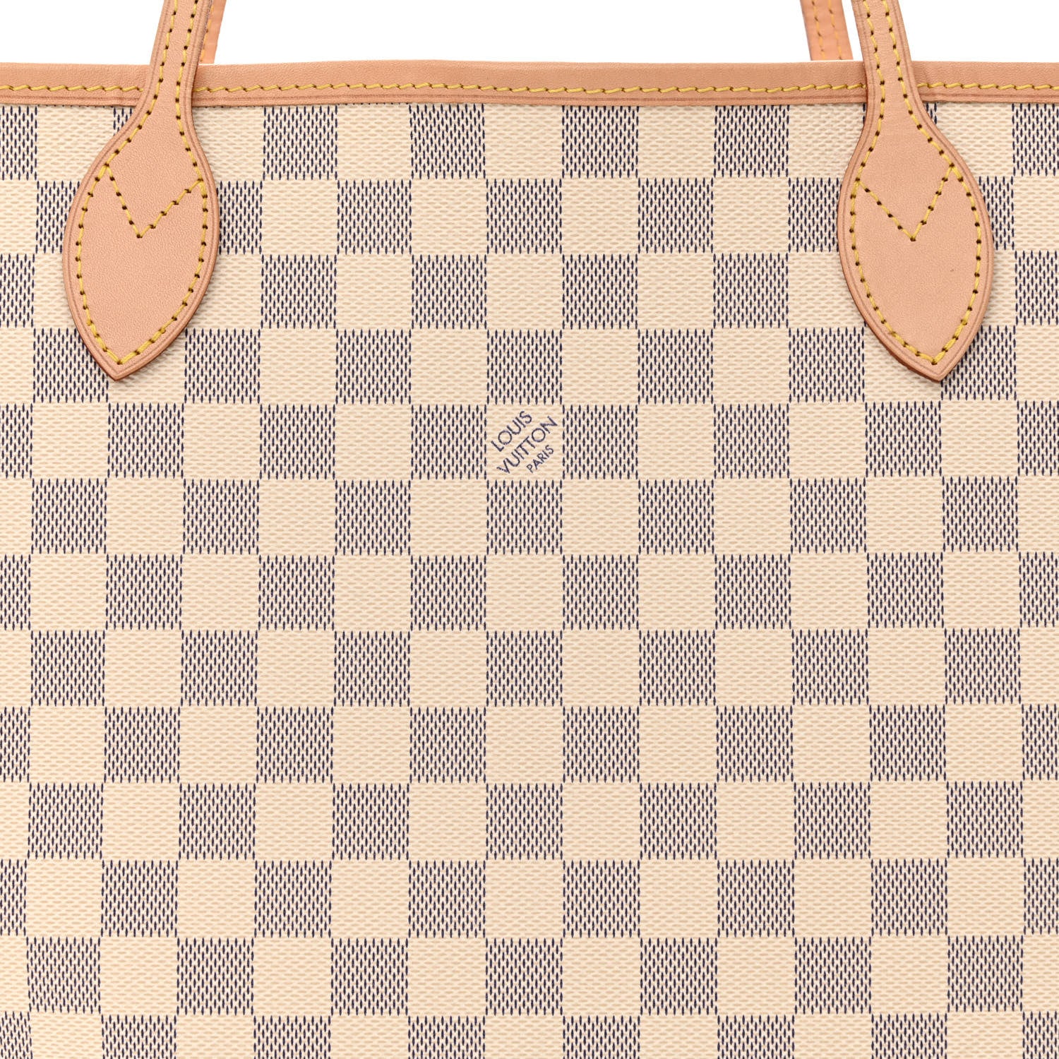Louis Vuitton Damier Azur Neo Neverfull MM Rose Ballerine 12 of 14