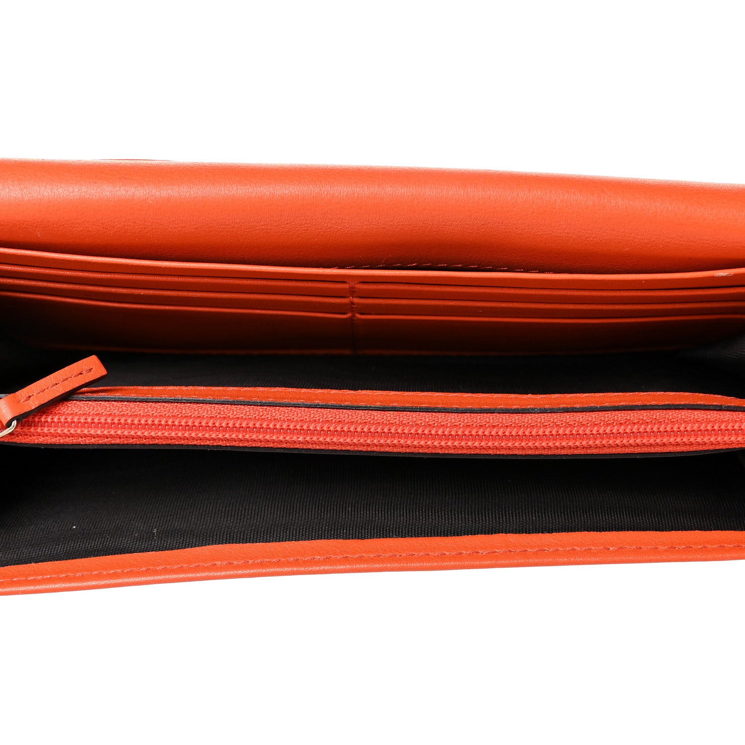 Gucci Soft Microguccissima Continental Wallet Sun Orange 6 of 10