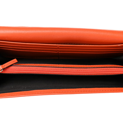 Gucci Soft Microguccissima Continental Wallet Sun Orange 6 of 10