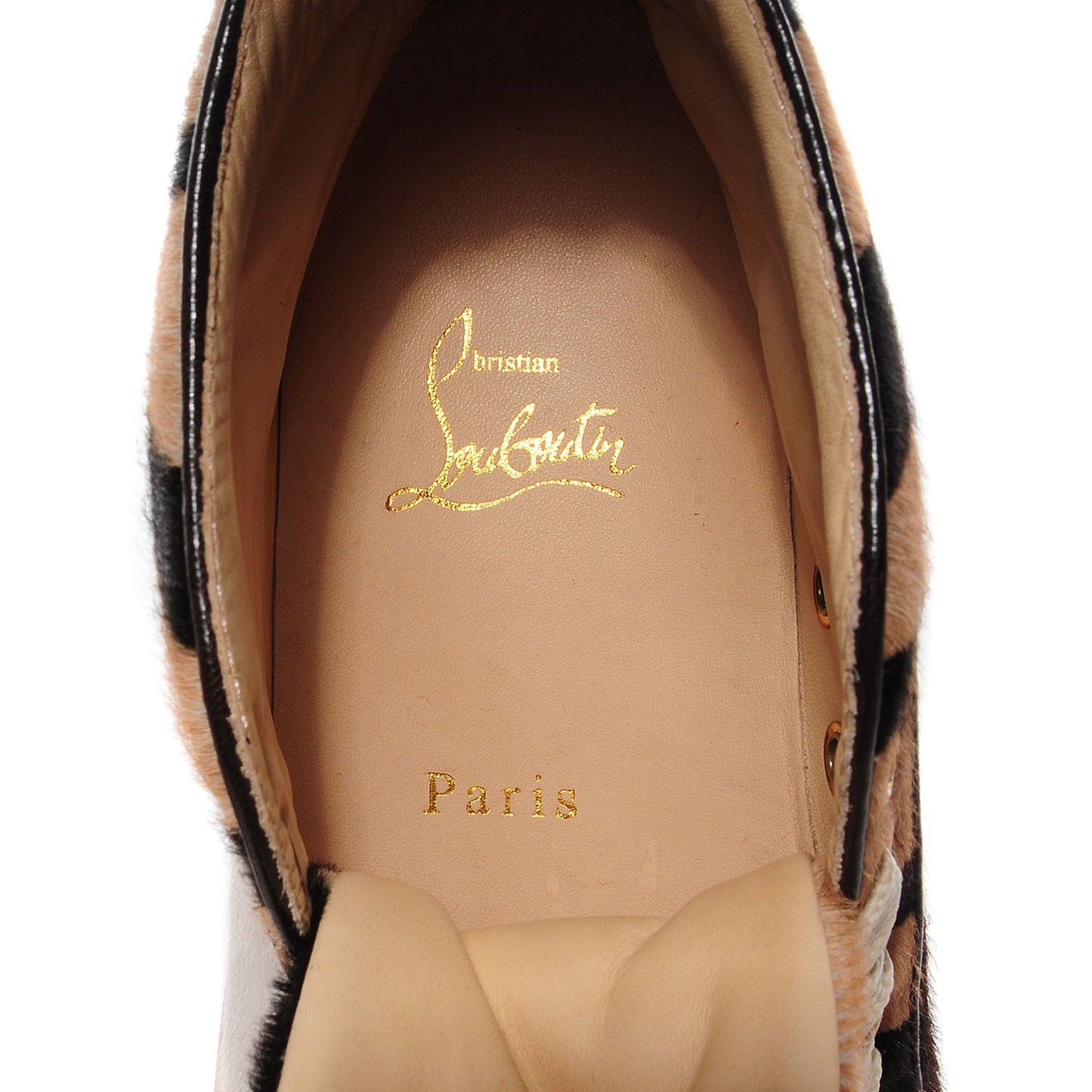 Pony Hair Leopard Rantus Orlato Flat Sneakers 37.5