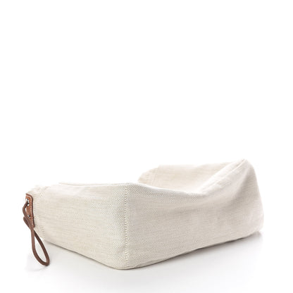 Hermes Canvas Barenia Fourbi 25 MM Pouch Naturel Fauve 4 of 9