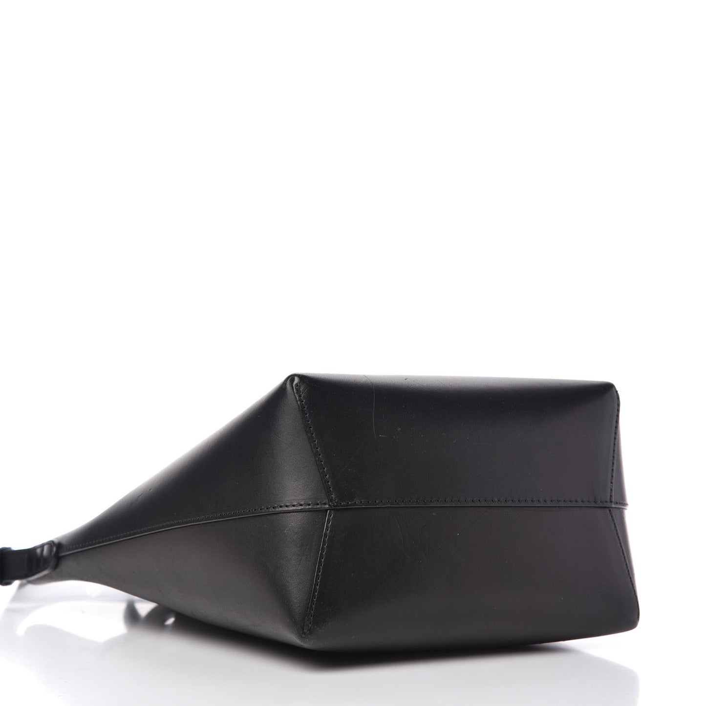 Calfskin Mini Bucket Bag Black Ballerina