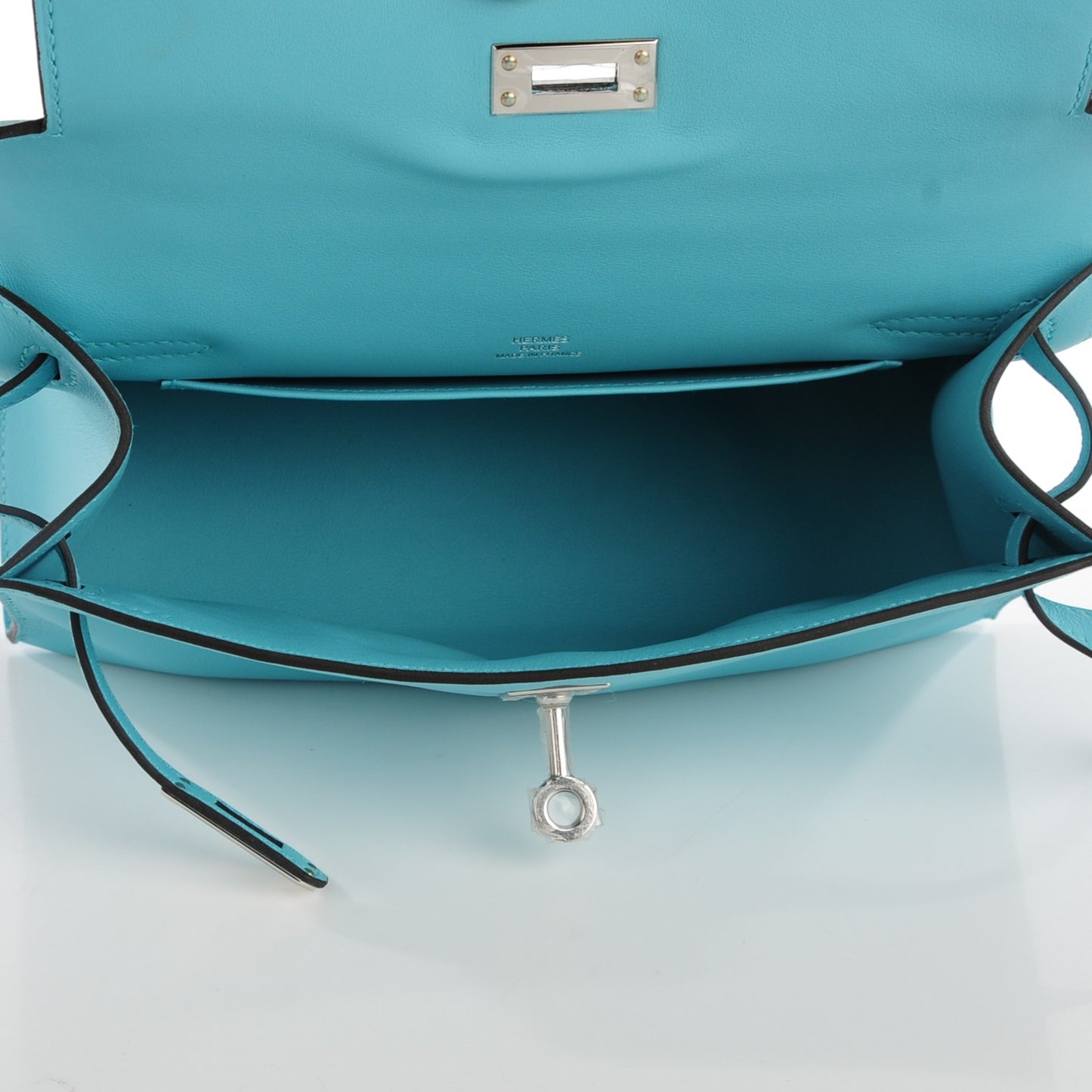 Swift Kelly Pochette Clutch Bleu Atoll