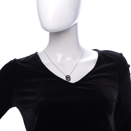 Hermes Swift O'Maillon Pendant Necklace Black 2 of 7