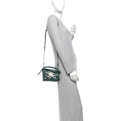 Loewe X SUNA FUJITA Shiny Calfskin Mini Octopus Puzzle Edge Bag Vetiver 2 of 11