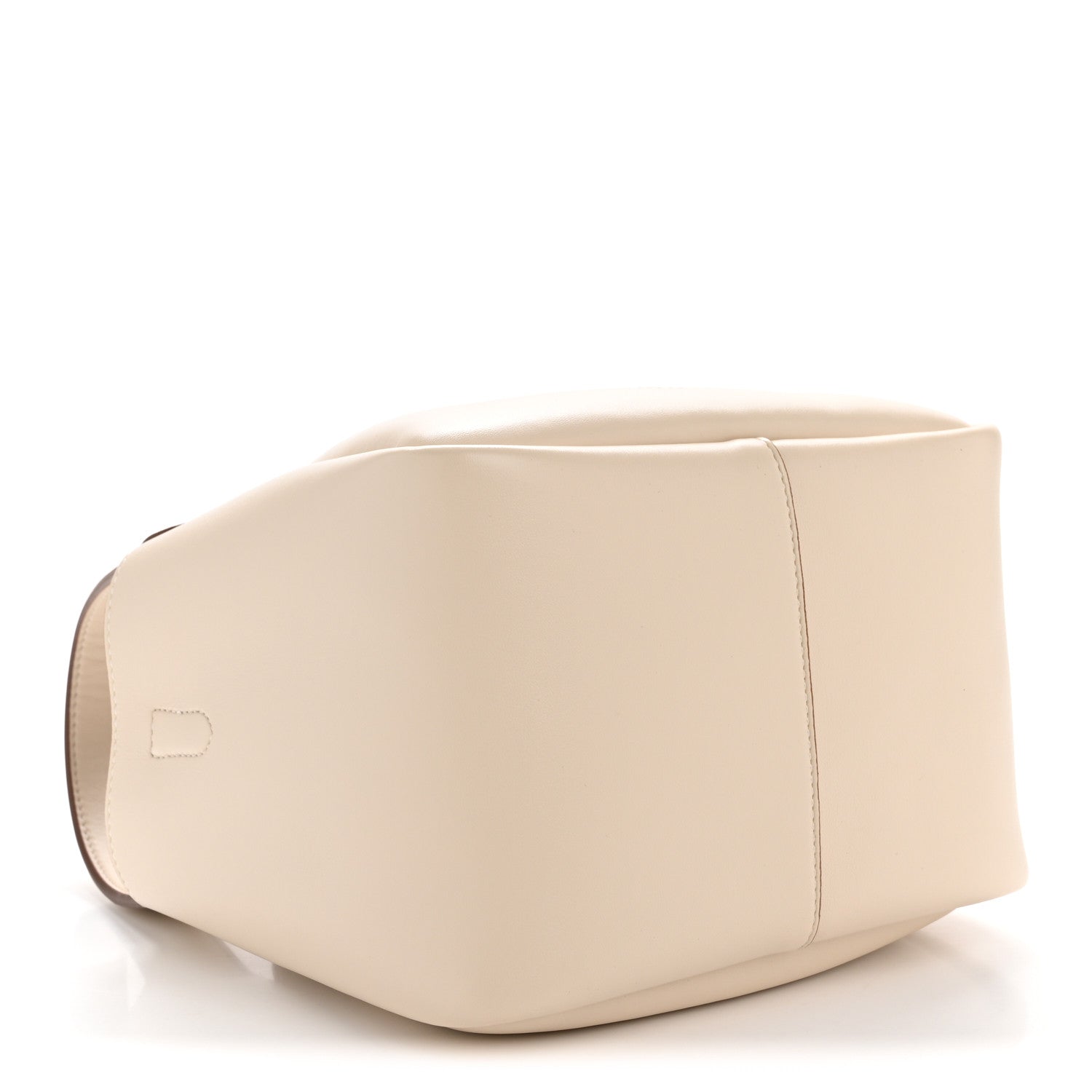 Stella McCartney Eco Alter Nappa Perforated Logo Double Top Handle Crossbody Bag White 4 of 10