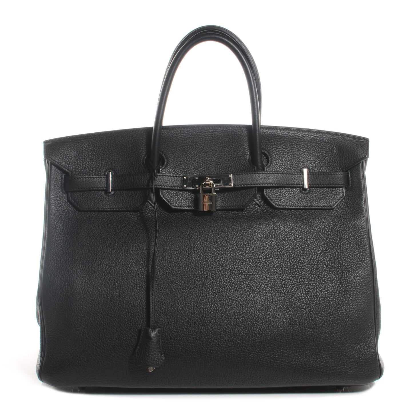 Taurillon Clemence Birkin 40 Black