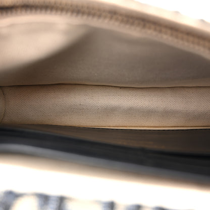 Christian Dior Oblique Saddle Chain Pouch Blue 5 of 9