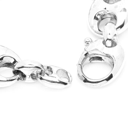 Gucci Sterling Silver Marina Chain Link Bracelet 4 of 5