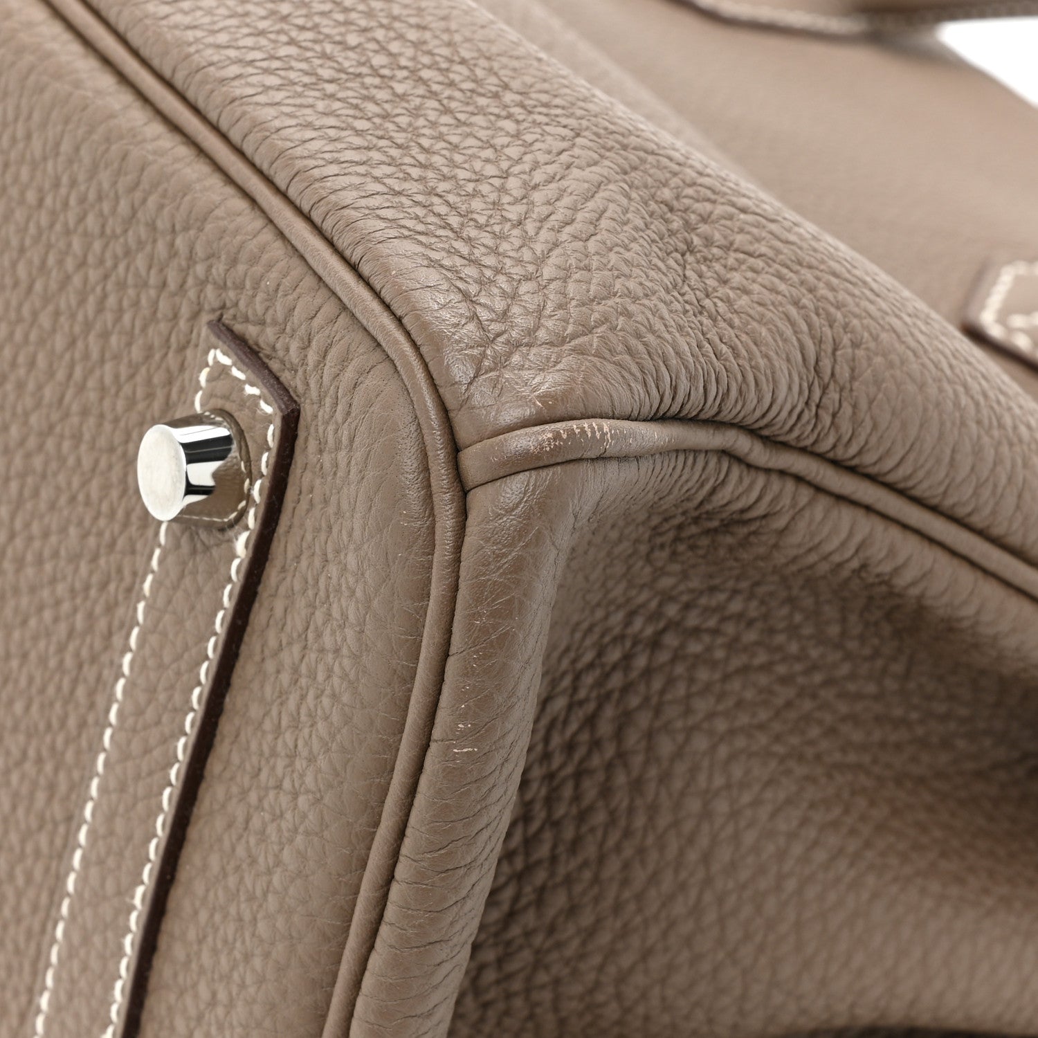 Hermes Togo Birkin 30 Etoupe 17 of 19