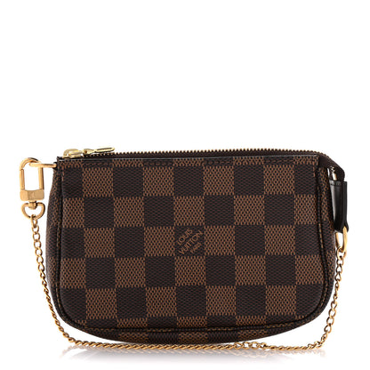 Louis Vuitton Damier Ebene Mini Pochette Accessories 1 of 10