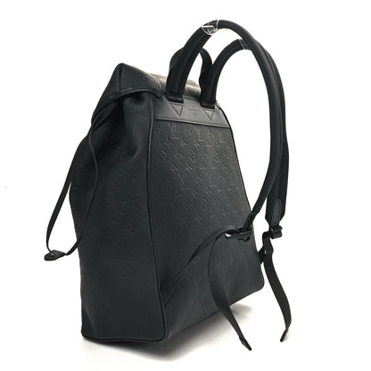 Louis Vuitton Taurillon Monogram Montsouris Backpack Black 3 of 9