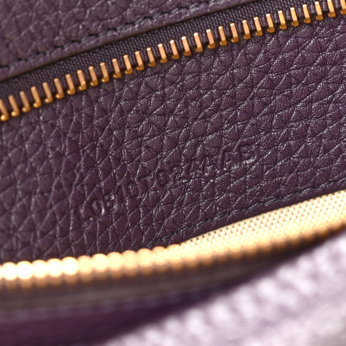 Tom Ford Pebbled Calfskin Small Alix Padlock Zip Hobo Bag Wine 8 of 12