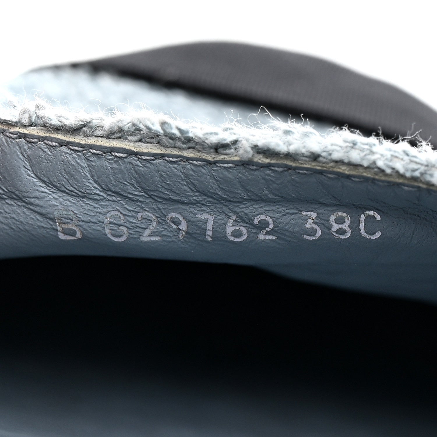 Chanel Fabric Grosgrain CC Espadrilles 38 Blue Light Gray Black 8 of 8