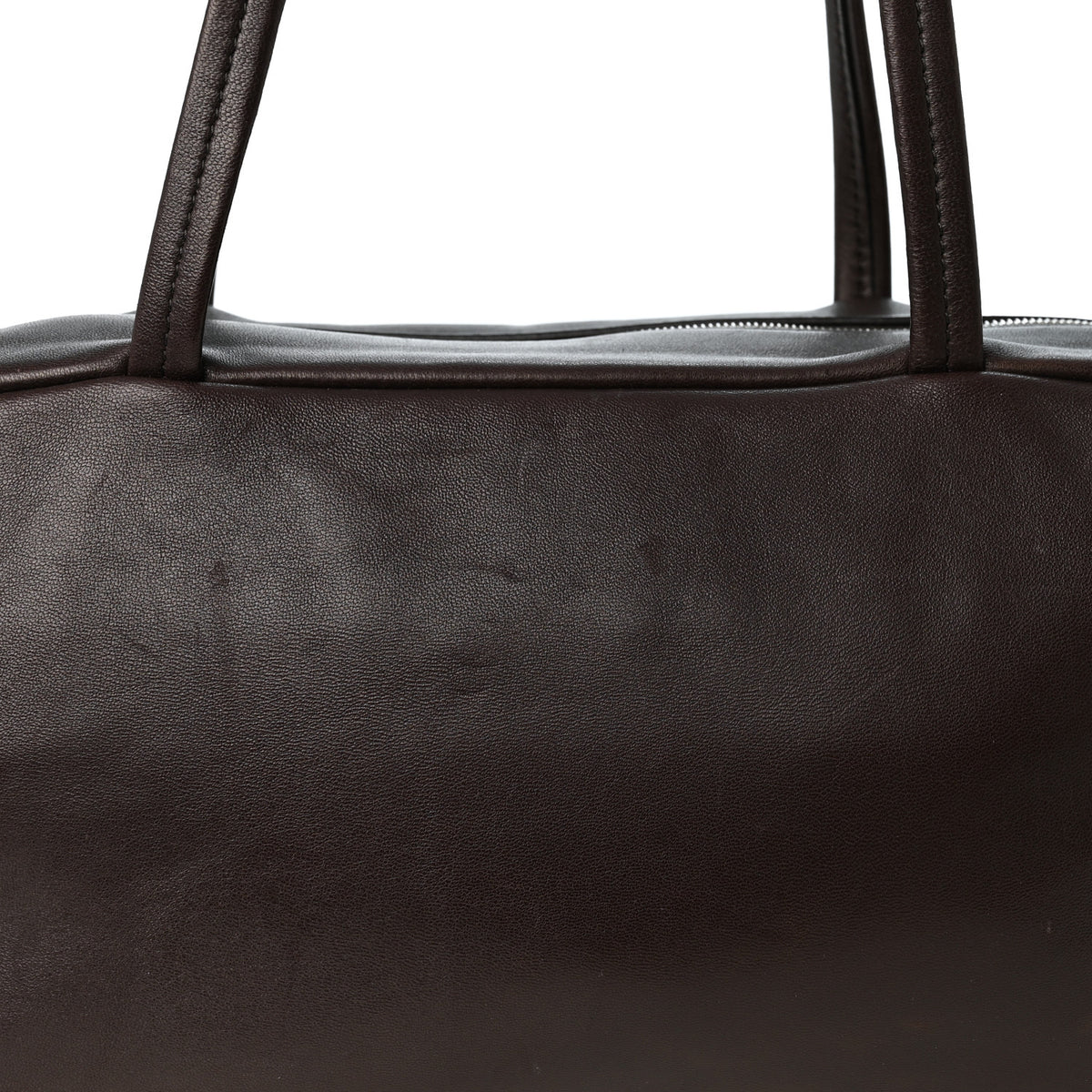 Nappa Astra Bowling Bag Dark Brown Ans
