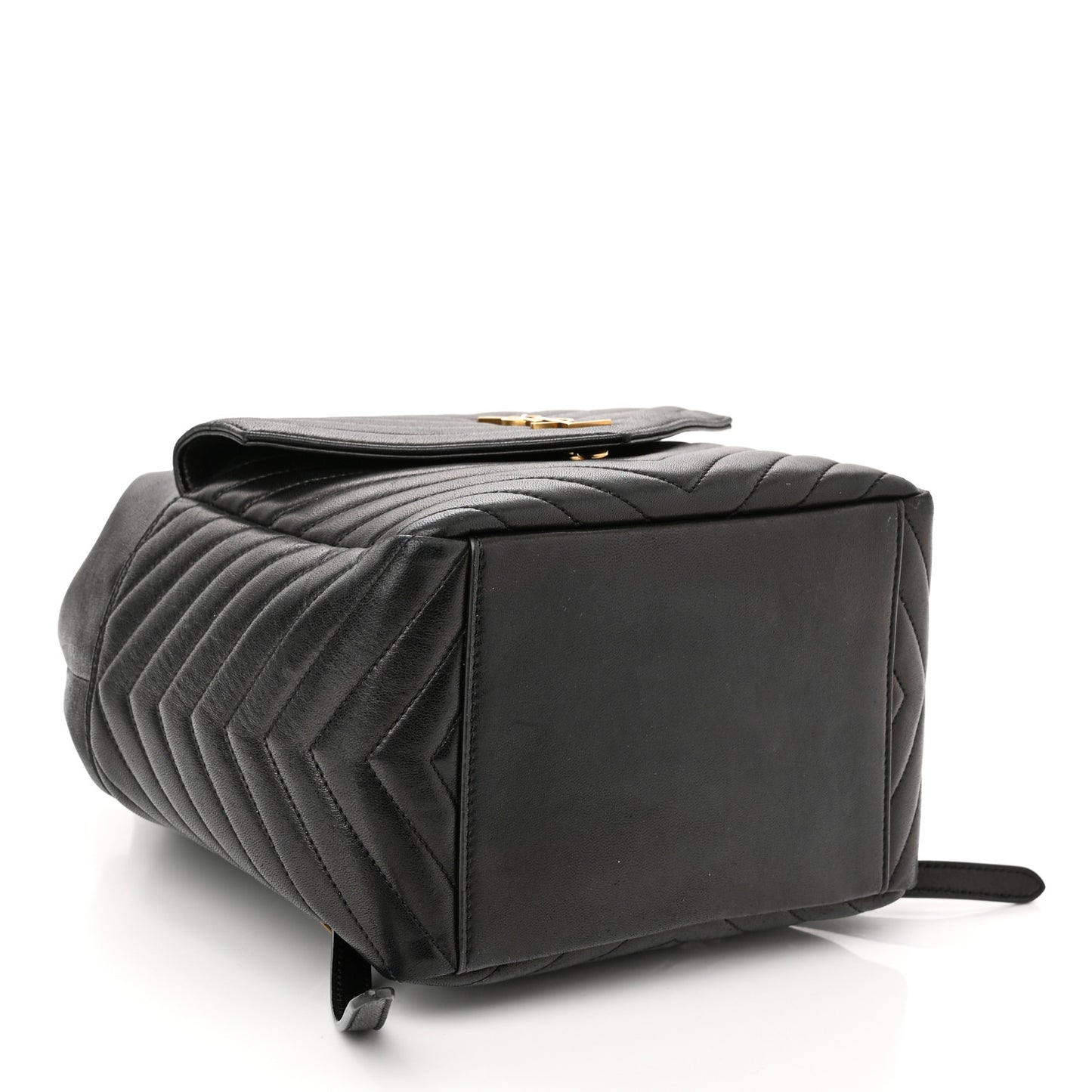 Lambskin Matelasse Monogram Joe Backpack Black
