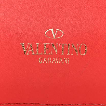 Valentino Garavani Vitello Lace Demetra Satchel Coral 6 of 13