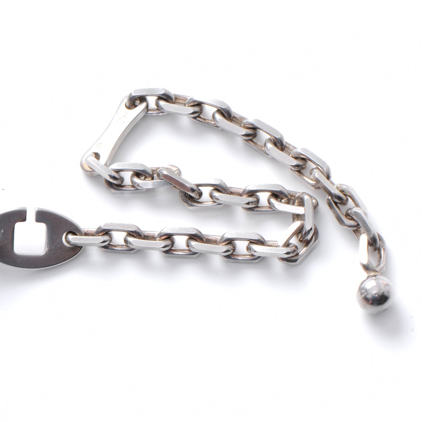Epsom Panda Key Chain Bag Charm Noir and Blanc