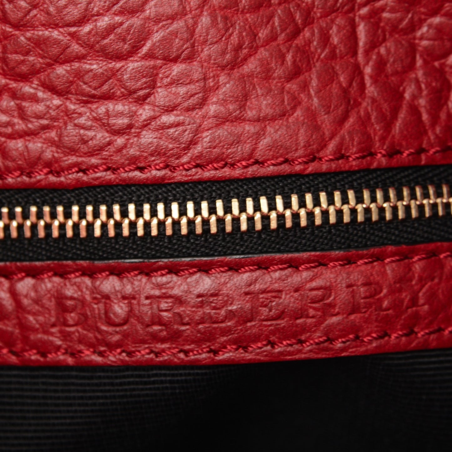 Signature Grain Calfskin Check Embossed Small Chichester Crossbody Clutch Bag Red