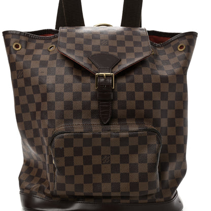Louis Vuitton Damier Ebene Montsouris GM Backpack 7 of 9