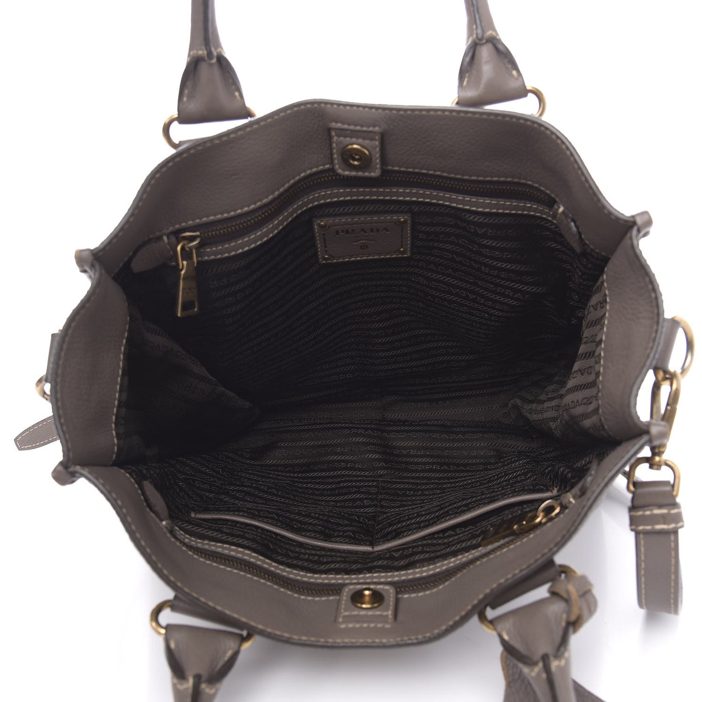 Cervo Deerskin Shoulder Bag Argilla