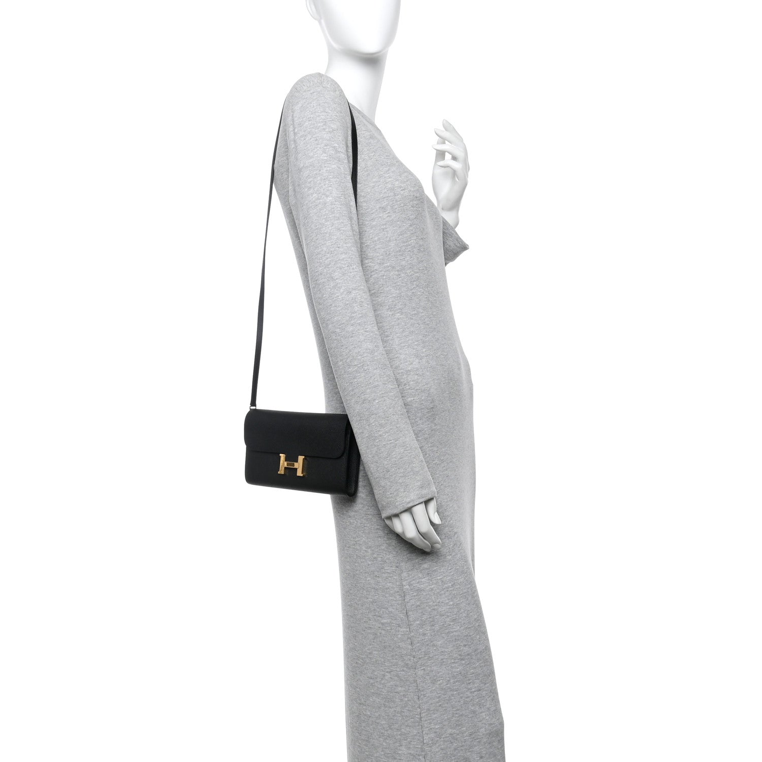 Hermes Epsom Constance Wallet To Go Black 2 of 10