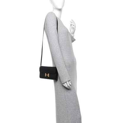 Hermes Epsom Constance Wallet To Go Black 2 of 10