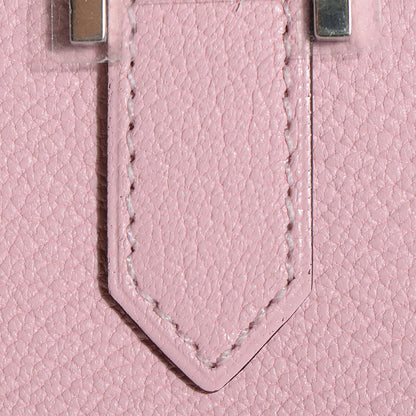 Hermes Chevre Mysore Bearn Gusset Wallet Rose Sakura 12 of 14